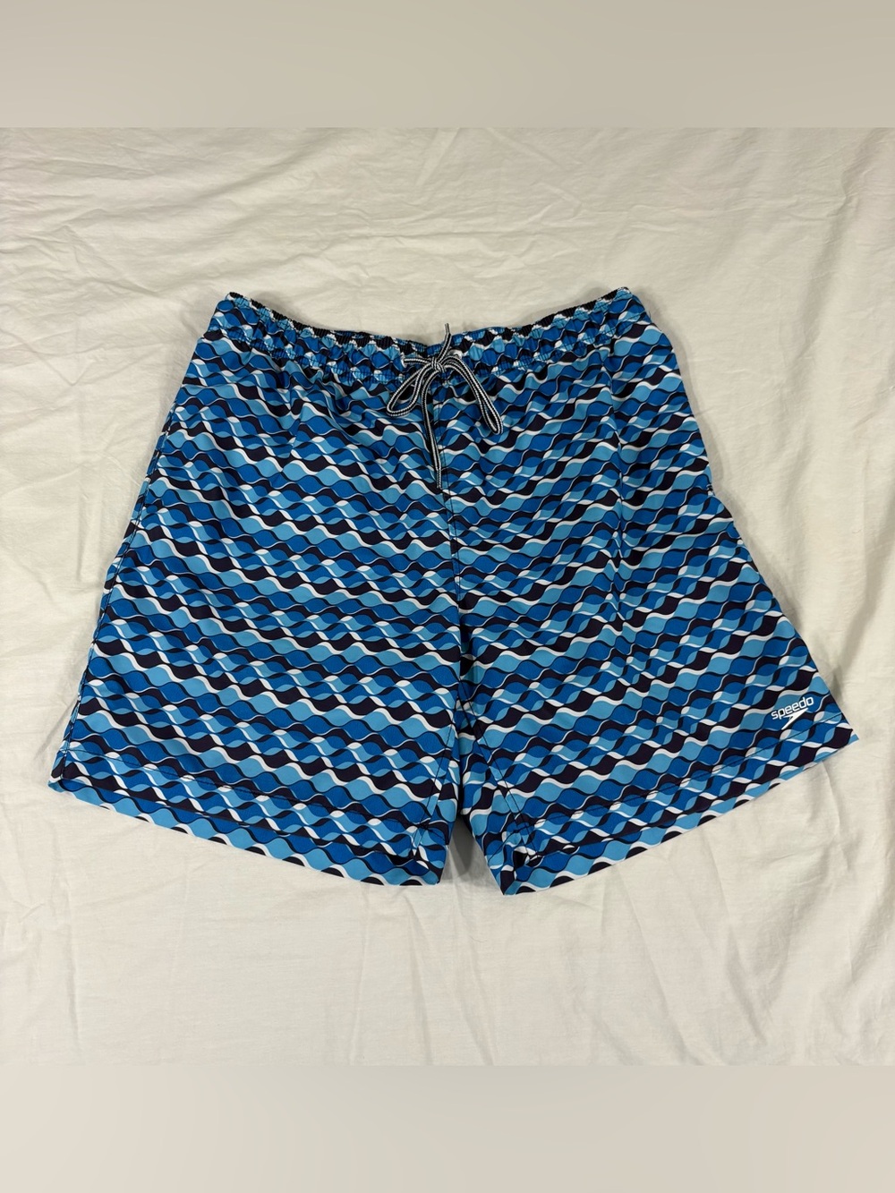Speedo Mens Blue Swin Shorts Size XL